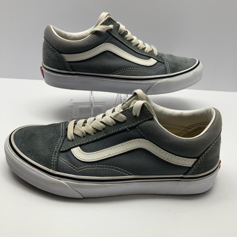 Vans Lace-Up Sneakers Blue Gray Women's Size 7.5